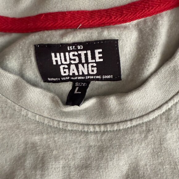 Hustle Gang Graphic Tee Size L 100% Cotton Made In India - Picture 3 of 5